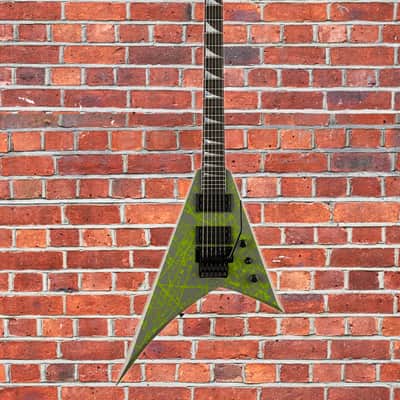 (Pre-Order) Jackson Custom Shop USA, Special Edition Rhoads - Acid Splatter Battleship image 2