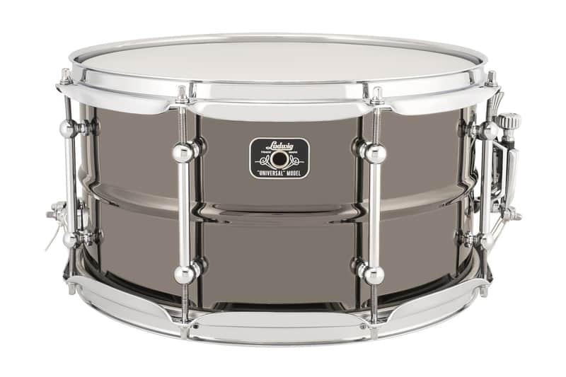 Ludwig 7x13 Universal Brass Snare Drum with Chrome (LU0713C) image 1