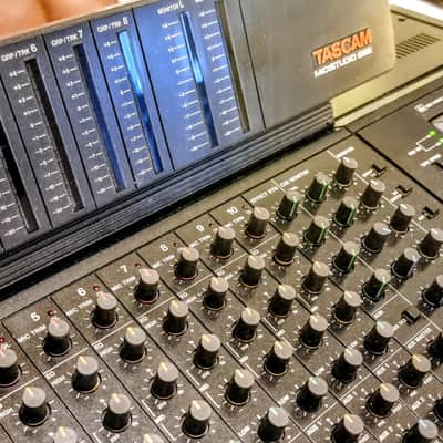 TASCAM MidiStudio 688 8-Track Cassette Recorder Mixer Meter Bridge image 9