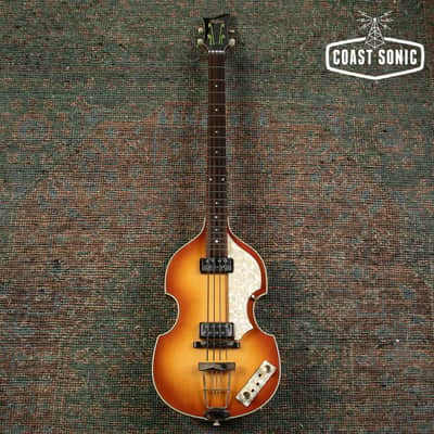 2023 Hofner Thomas Stuhlein H500/1-63-AR Artist Model Premium Made in Germany w/case image 2