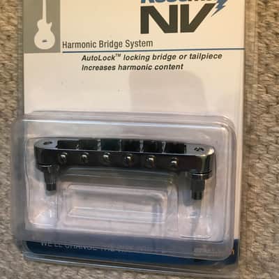 Graph Tech Resomax NV Bridge (4mm) & Tailpiece (M8) - Chrome image 7
