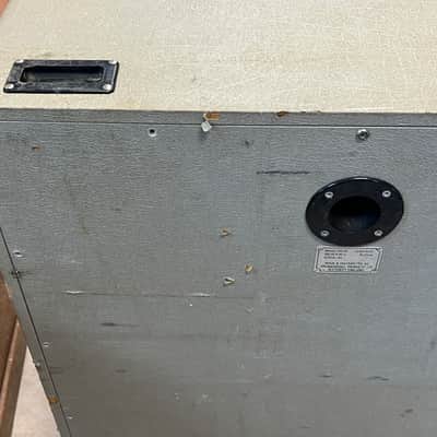 1987 Marshall 25/50 2551B Silver Jubilee 4x12 Straight Speaker Cabinet image 12