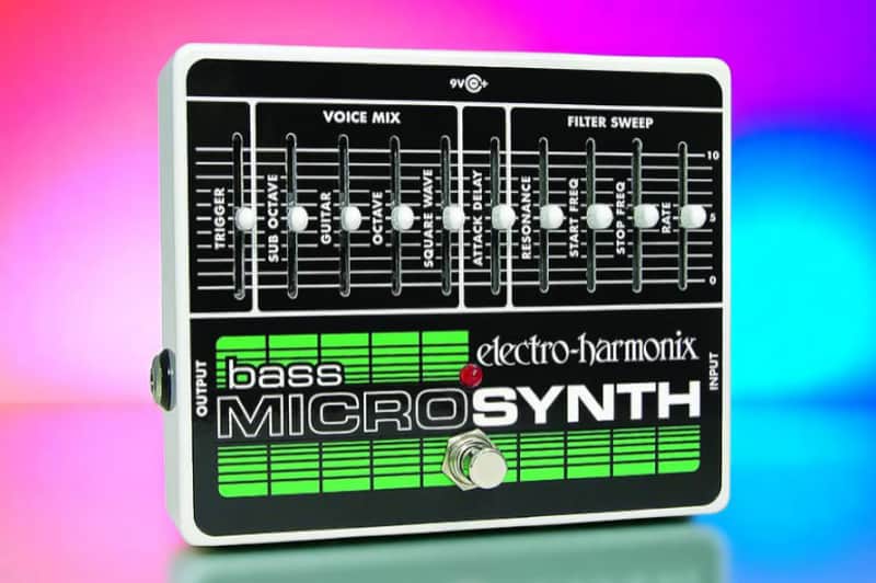 Electro-Harmonix Bass Micro Synthesizer Pedal, Analog Synth FX for Bass NEW image 1
