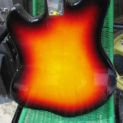 Welson Vedette Super Jazz 1966 3-Color Sunburst image 5