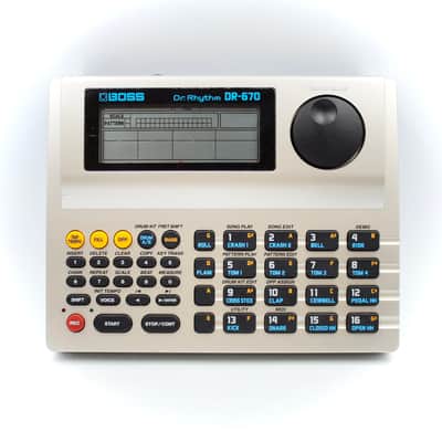 Boss DR-670 Dr. Rhythm With Power Supply Drum Machine BS08105 image 4