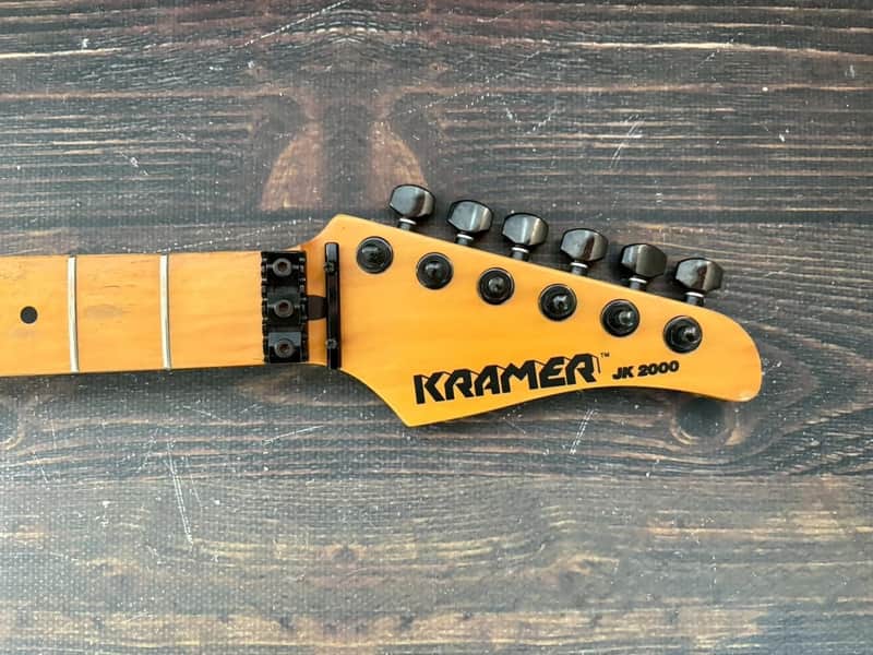 80s KRAMER JK2000 Pacer Head Neck Natural Head Maple Fingerboard image 1