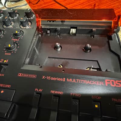 Fostex X-15 Series II 4-Track Cassette Recorder w/ Original Box - Serviced image 10