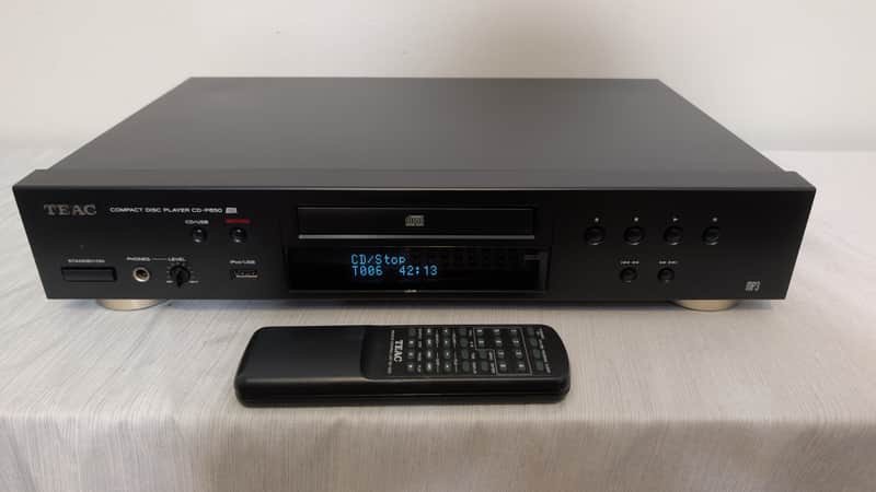 TEAC CD-P650 CD Player USB MP3 Compact Disc Player / MINT Condition with Remote image 1