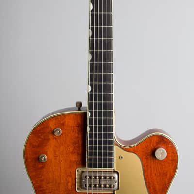 Gretsch  PX 6122 Country Gentleman Thinline Hollow Body Electric Guitar (1960), ser. #35130, original grey hard shell case. image 8