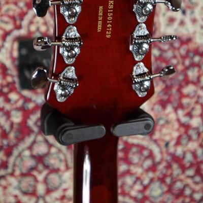 Gretsch G5422TDC Electromatic Hollow Body Double Cutaway with Black Top Filter'Tron Pickups and Bigsby - Walnut Stain image 4