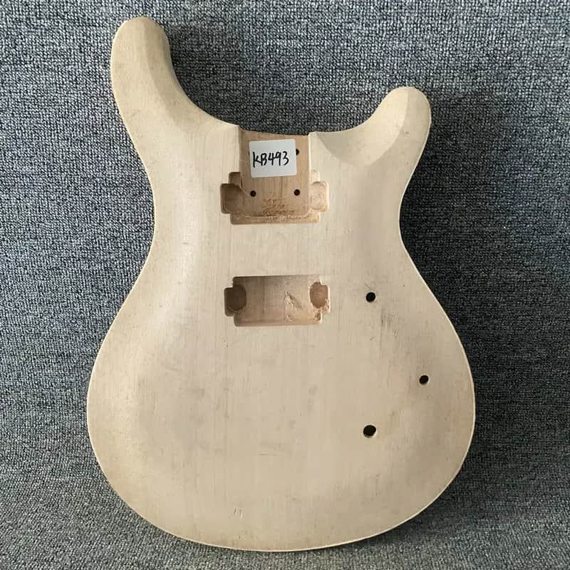 Solid Basswood Unfinished DIY Guitar Body image 1