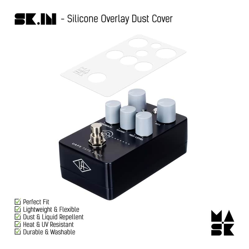 Silicone Overlay Dust Cover for Universal Audio UAFX Orion Tape Echo image 1