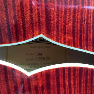 Eastman T484 - semi-hollow - Classic Red - 2020 image 10