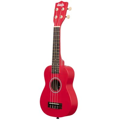 Kala Brand Soprano Ukulele & Bag Ukadelic - Cherry Red image 3