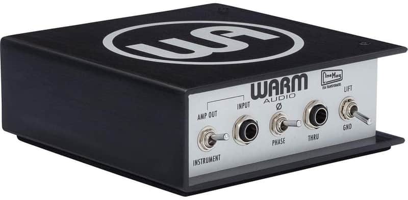 Warm Audio WA-DI-P Passive Direct Box, Black image 1