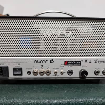 Bogner Atma 3-Channel 18-Watt Guitar Amp Head 2010s - Black with Aluminum Front image 2