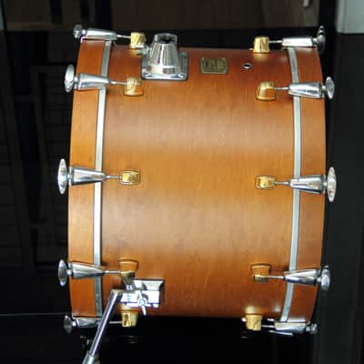 RARE Yamaha Maple Custom - natural vintage 20"x14 Bass Drum image 12