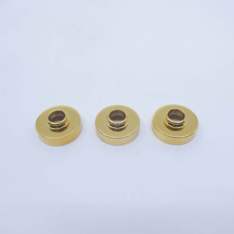 Set of Adams A5 Top Valve Caps in Clear Lacquer image 1
