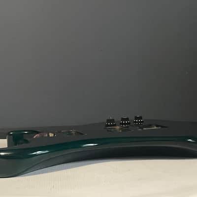 1983 Kramer USA Pacer Imperial C Series Plate Emerald Green Stain Guitar Body Floyd Ready image 24