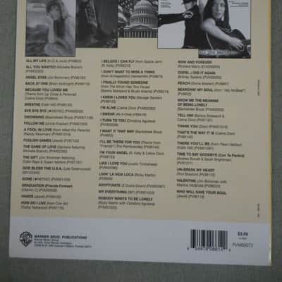 Collection of 2 Luther Vandross Sheet Music 1989-2002 image 3