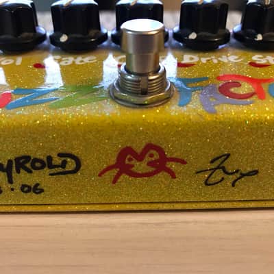 Zvex Fuzz Factory 10th Anniversary 2006 Gold Sparkle | Reverb