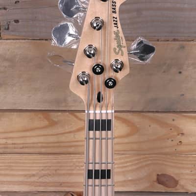 Squier Affinity Series Active Jazz V 5-String Bass Black Metallic image 6