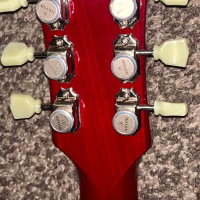 1997 Gibson Les Paul Classic Heritage Cherry Sunburst electric guitar made in the USA upgrades image 14