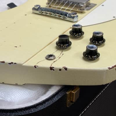 Like new!!!   Gibson Custom 1964 Firebird V Johnny Winter 2021 Polaris White - 125 of 125 image 15
