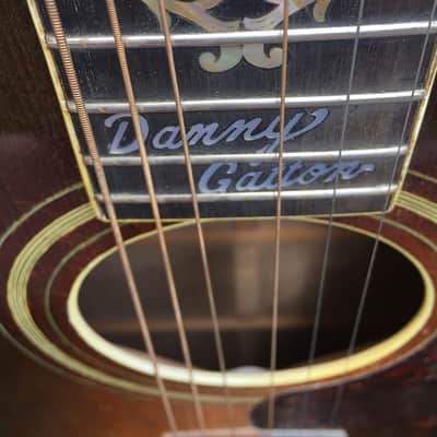 Danny Gatton's Personal Randy Wood Acoustic . Master Work image 9
