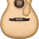 Fender Limited Edition California Vintage Malibu Acoustic Guitar with Case, Antigua Pickguard, Antigua