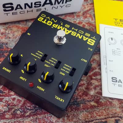 Tech 21 SansAmp GT2 1993 - Present - Black image 4