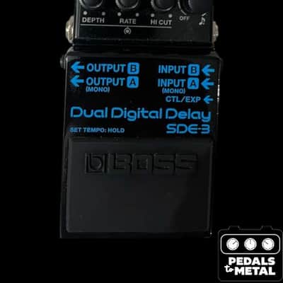 Boss SDE-3 Dual Digital Delay 2024 - Present - Black - X18533 image 3