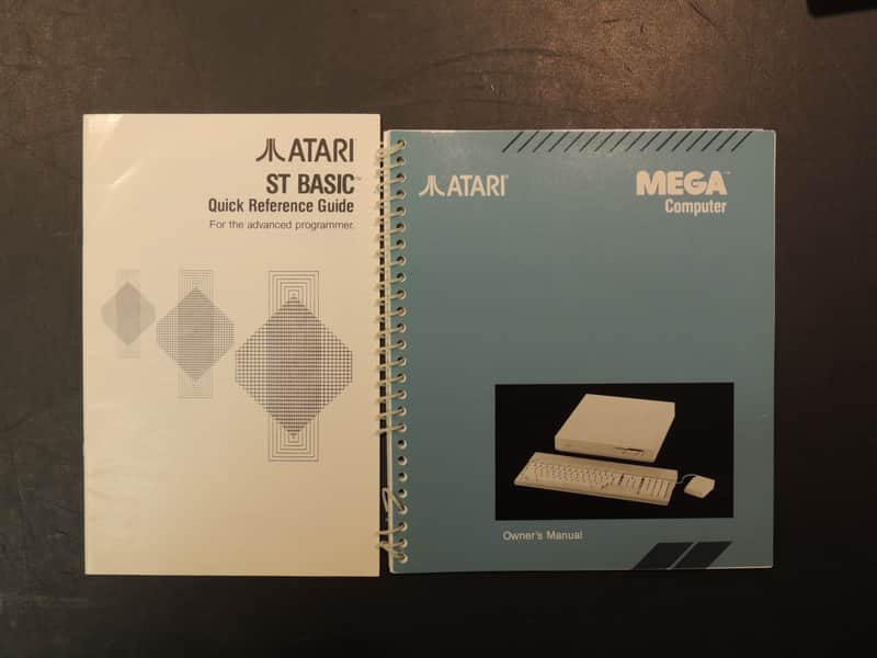 Atari Mega Computer Owner's Manual & ST Basic Quick Reference Guide [Three Wave Music] image 1