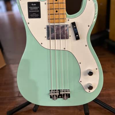 Fender Vintera II '70s Telecaster Bass with Maple Fretboard Surf Green  #MX23108107  9lbs. 0.2oz image 7