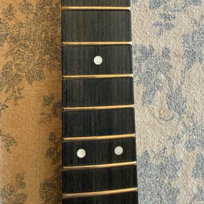 Telecaster Neck with tuners- maple w/pau ferro fretboard image 4
