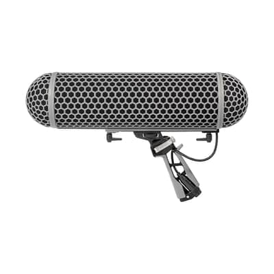 Rode Blimp Windshield and Shock Mount System – Rycote Suspension for Shotgun Mics image 1