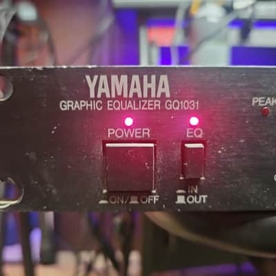 Maxon GE1500 Dual 2/3 Octave 2-Channel Equalizer / EQ Rackmount