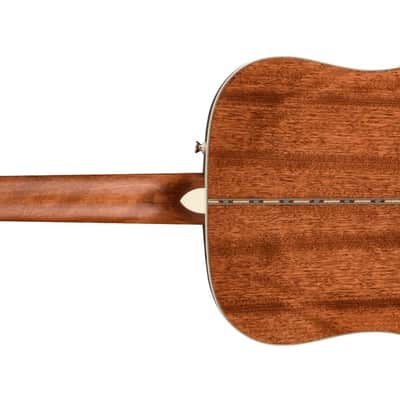 Fender Paramount PD-220E Dreadnought Acoustic Guitar, with 2-Year Warranty, Natural, with Case image 2