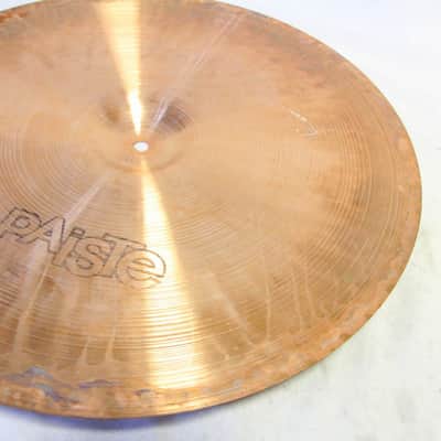 PAISTE 70s 2002 Black Logo 18 Inches MEDIUM 1422g Paiste Crash Cymbal (07/08) image 8