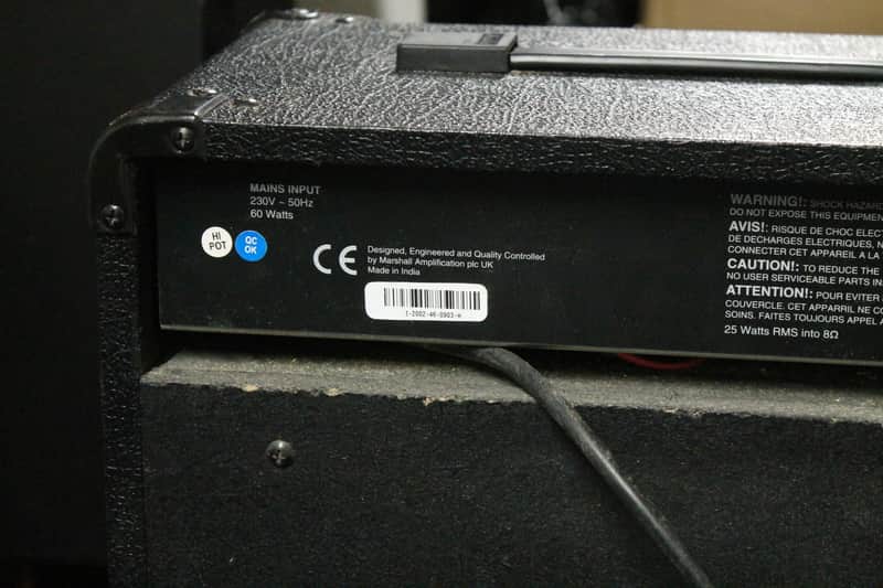 Marshall B25 Mk2 25W Bass Combo | Reverb