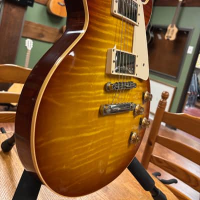 2007 Gibson Custom Shop ‘59 Les Paul Reissue R9 VOS Yamano Sunrise Teaburst image 7