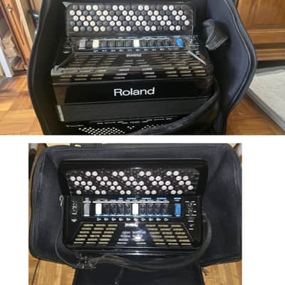 Roland FR-3xb-BK Chromatic Button V-Accordion 2013s - Black