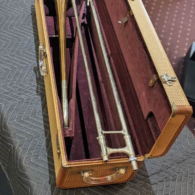 (USED) Olds Super Trombone by F.E. Olds & Son – Vintage 1940 Made In USA - SN 19401 image 2