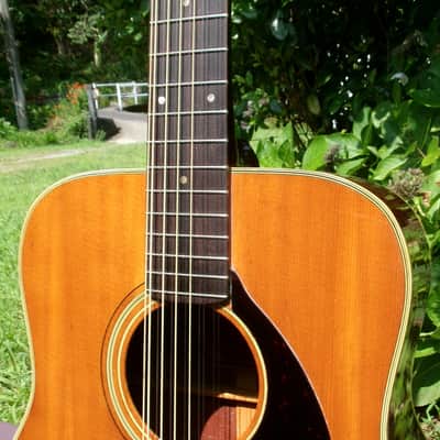 1969 Yamaha Nippon Gakki FG230 Red Label 12 strings guitar Natural image 3