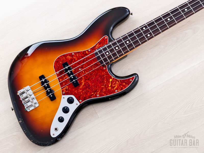 1989 Fender Jazz Bass ‘62 Vintage Reissue JB62-550 Sunburst 100% Original, Japan MIJ Fujigen image 1