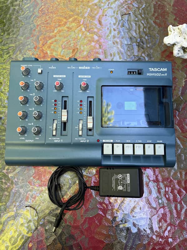 TASCAM Porta 02 mkII Ministudio 4-Track Cassette Recorder | Reverb