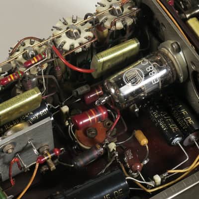 Tab Telefunken V81 10W A-Class studio loudspeaker tube amp pair + cables (serviced) imagen 8
