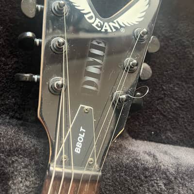 DEMO VIDEO Dean Dimebag Black Bolt ML Guitar 2010s (US customers, taffifs included in shipping cost.) image 7