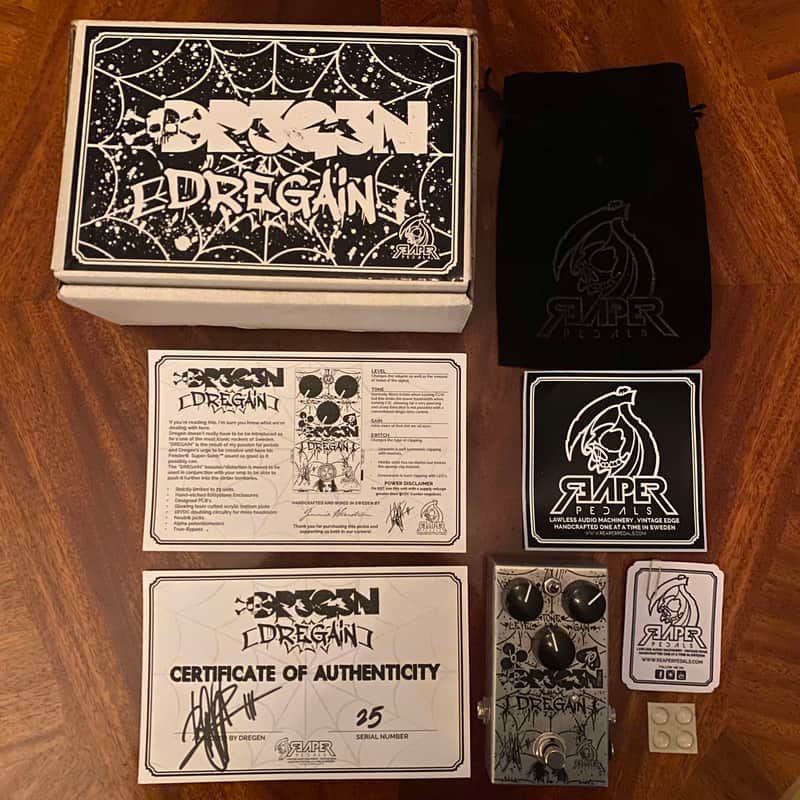 Reaper Pedals Dregain Dregen Signature #25/75 image 1