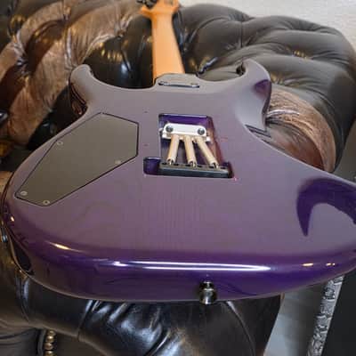 ESP The Mirage Custom Strat HSS Purple Ash MIJ Japan RARE Pre-Fender Deluxe image 18